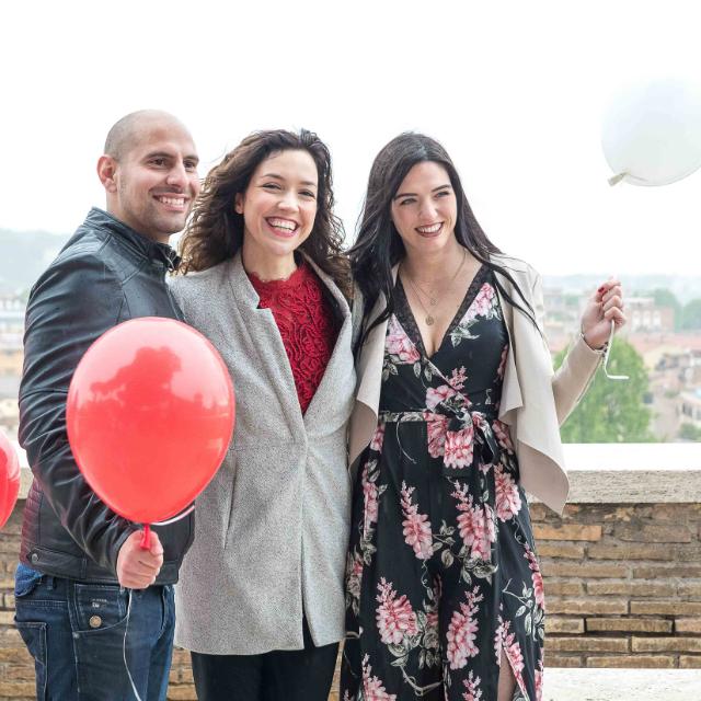 Una terrazza affacciata su Roma 27